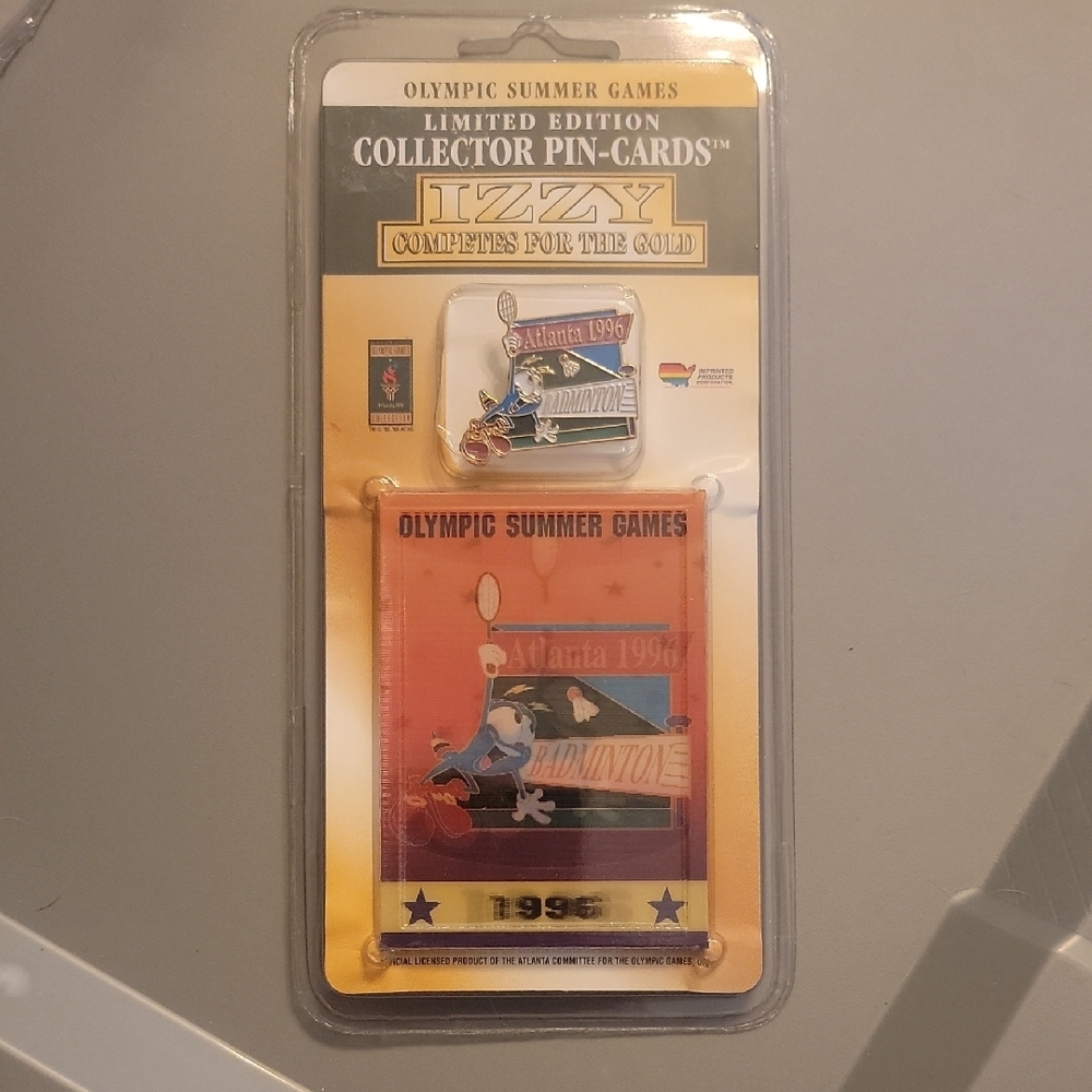 Olympic Summer Games Collector Pin-Cards